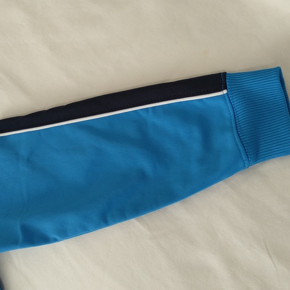 Nike boys navy / blue & whites full zip lightweight matching jacket & pant set - Picture 6 of 14